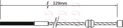 APEC Brake Cable CAB1471