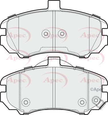 APEC Front Brake Pads PAD1642