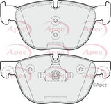 APEC Front Brake Pads PAD1614
