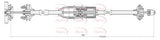 APEC Clutch Cable CAB5020