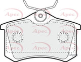 APEC Rear Brake Pads PAD1256