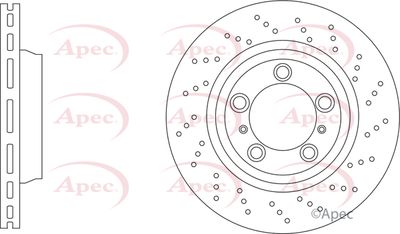 APEC Brake Disc DSK3360