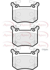 APEC Rear Brake Pads PAD2261