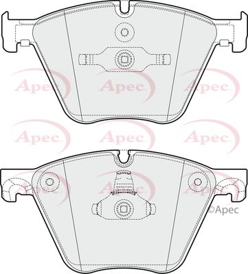 APEC Front Brake Pads PAD1750