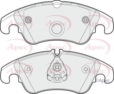 APEC Front Brake Pads PAD1749