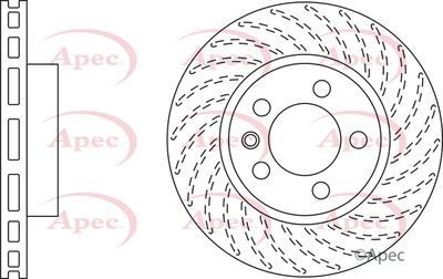 APEC Brake Disc DSK2309