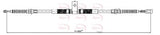 APEC Brake Cable CAB1679