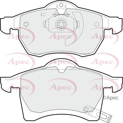 APEC Front Brake Pads PAD1023