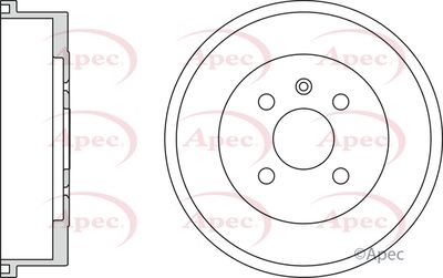 APEC Brake Drum DRM9525