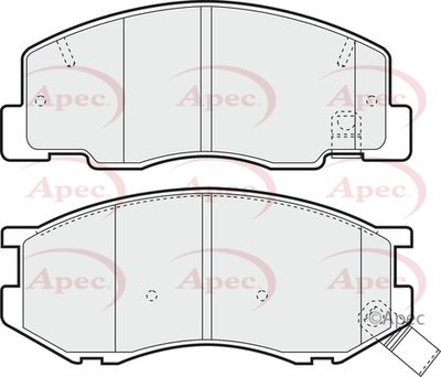 APEC Front Brake Pads PAD1004