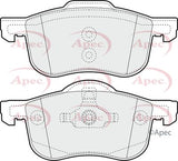 APEC Front Brake Pads PAD1075