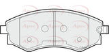 APEC Front Brake Pads PAD1504