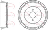 APEC Brake Drum DRM9995