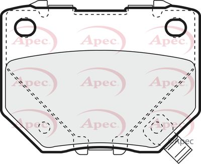 APEC Rear Brake Pads PAD1276