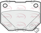 APEC Rear Brake Pads PAD1276