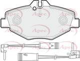 APEC Front Brake Pads PAD1316