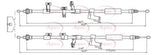 APEC Brake Cable CAB1125