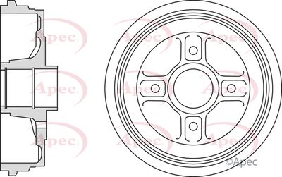 APEC Brake Drum DRM9994