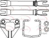 APEC Brake Adjuster Kit ADB3027