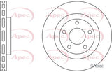 APEC Brake Disc DSK2638