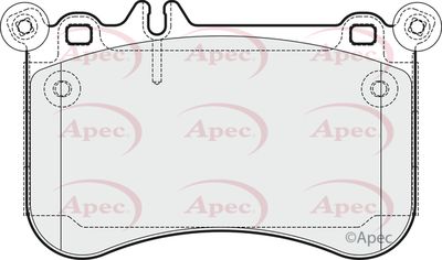 APEC Front Brake Pads PAD1838
