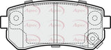 APEC Rear Brake Pads PAD1487