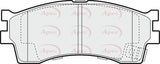 APEC Front Brake Pads PAD1160