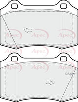 APEC Front Brake Pads PAD1704