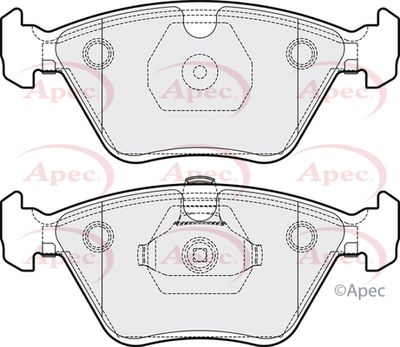 APEC Front Brake Pads PAD1225