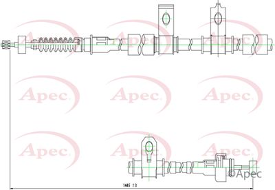 APEC Brake Cable CAB1226