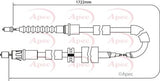 APEC Brake Cable CAB1164