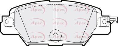 APEC Rear Brake Pads PAD2172