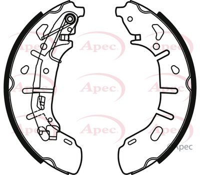 APEC Brake Shoes SHU813