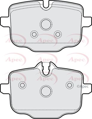 APEC Rear Brake Pads PAD2269