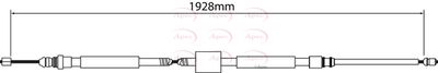 APEC Brake Cable CAB1381