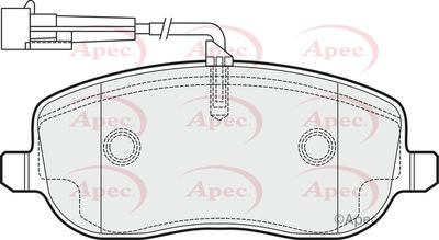 APEC Front Brake Pads PAD1500