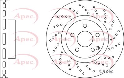 APEC Brake Disc DSK2866