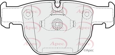 APEC Front Brake Pads PAD1325