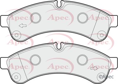 APEC Rear Brake Pads PAD1645
