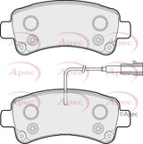APEC Rear Brake Pads PAD2125