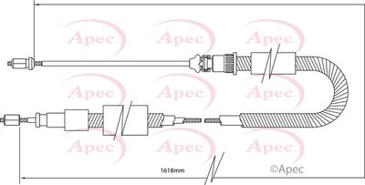 APEC Brake Cable CAB1342