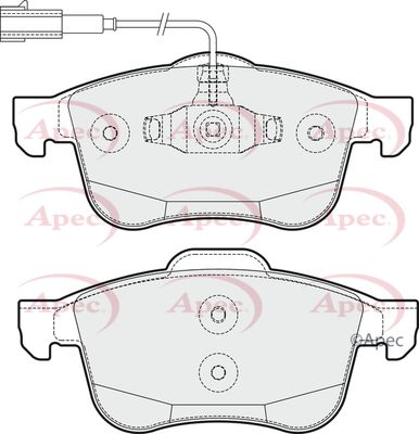 APEC Front Brake Pads PAD1794
