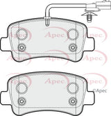 APEC Rear Brake Pads PAD1781