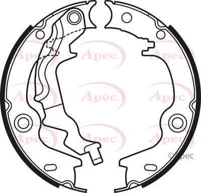 APEC Brake Shoes SHU743