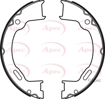 APEC Brake Shoes SHU715