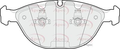 APEC Front Brake Pads PAD1232