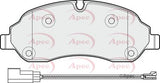 APEC Front Brake Pads PAD2036