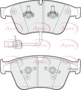 APEC Front Brake Pads PAD1765