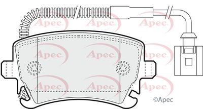 APEC Rear Brake Pads PAD1367