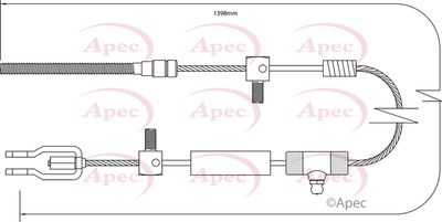APEC Brake Cable CAB1394